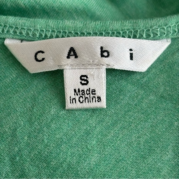 Cabi #827 Green Tiered Cami Tank Size S - Picture 9 of 12